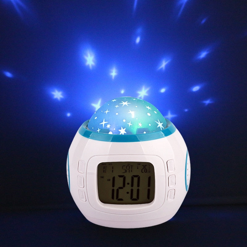 Sleepy Sky Clock