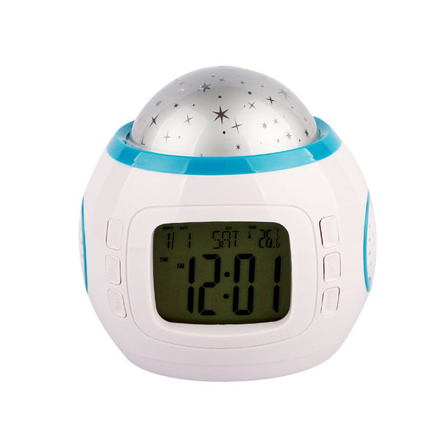 Sleepy Sky Clock