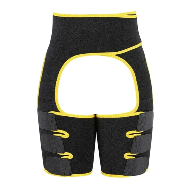 Newly 2-in-1 Butt Lifter Thigh Trimmer Training Ultra Light Support Shapewear High Waist DOD886