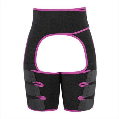 Newly 2-in-1 Butt Lifter Thigh Trimmer Training Ultra Light Support Shapewear High Waist DOD886