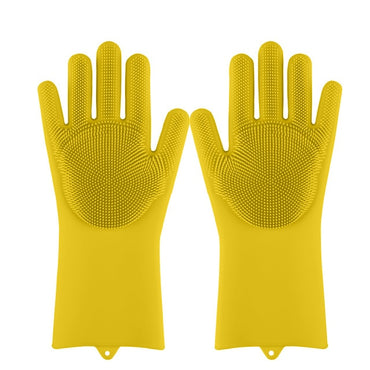 Silicone Dishwashing Scrub Gloves