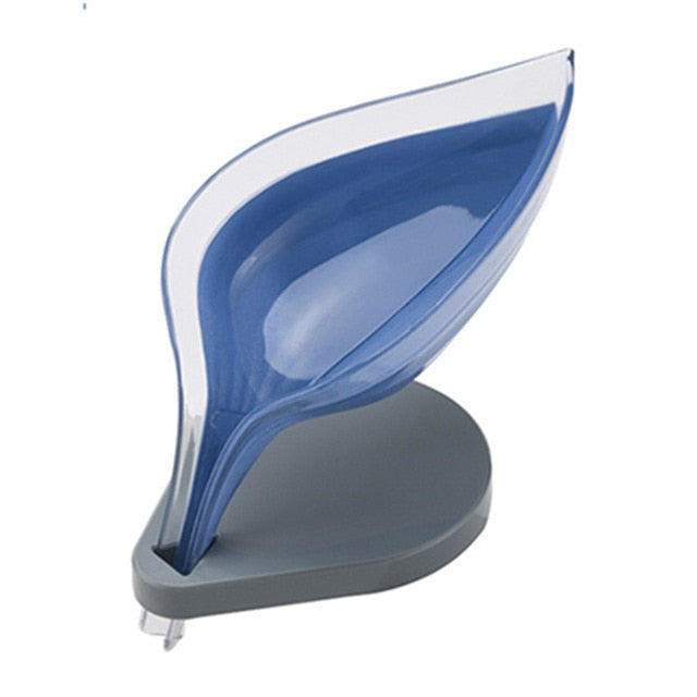 Leaf Shape Soap Box Bathroom soap holder Dish Storage Plate Tray Bathroom Soap Holder Case Bathroom Supplies bathroom gadgets