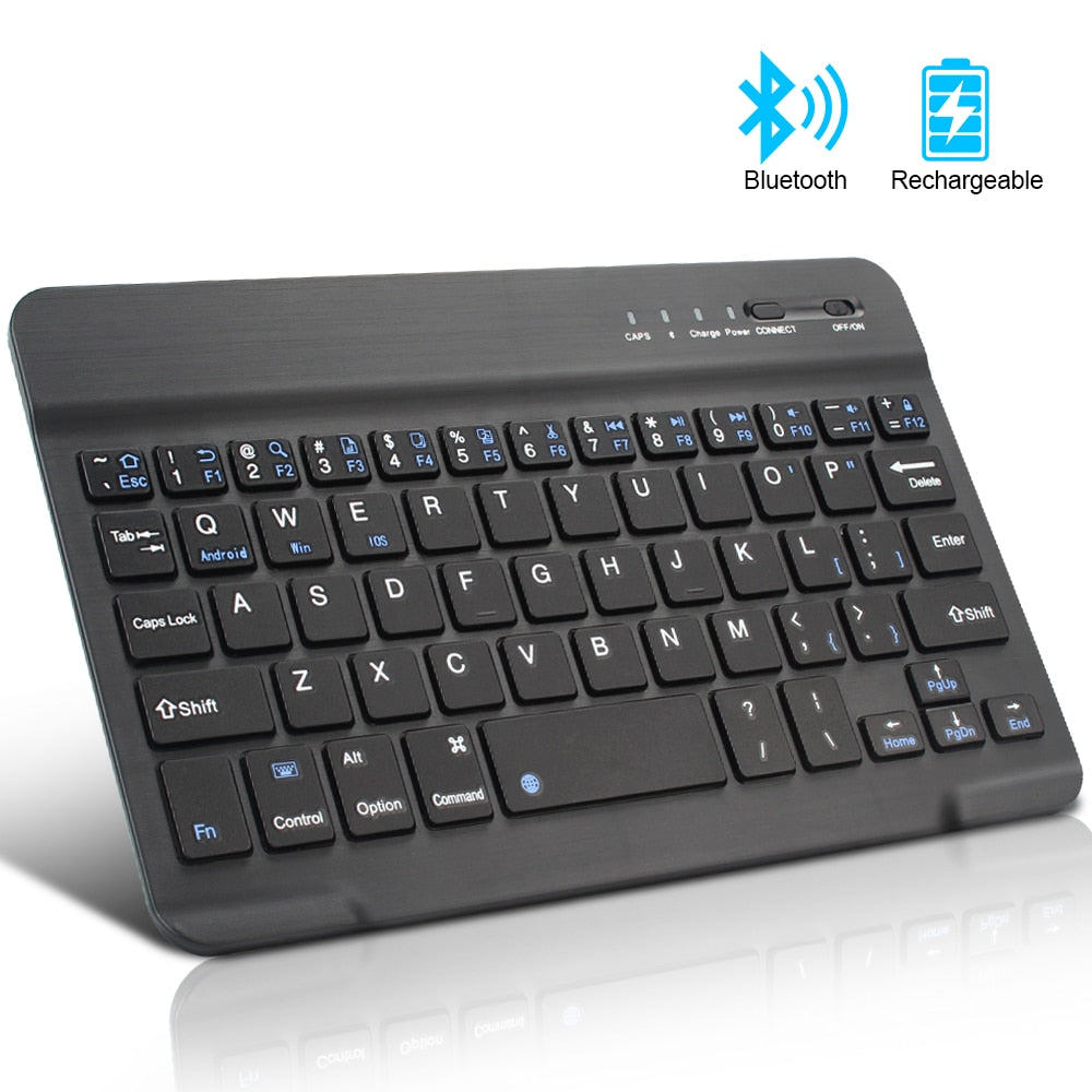 Mini Bluetooth wireless keyboard for iPad and tablets