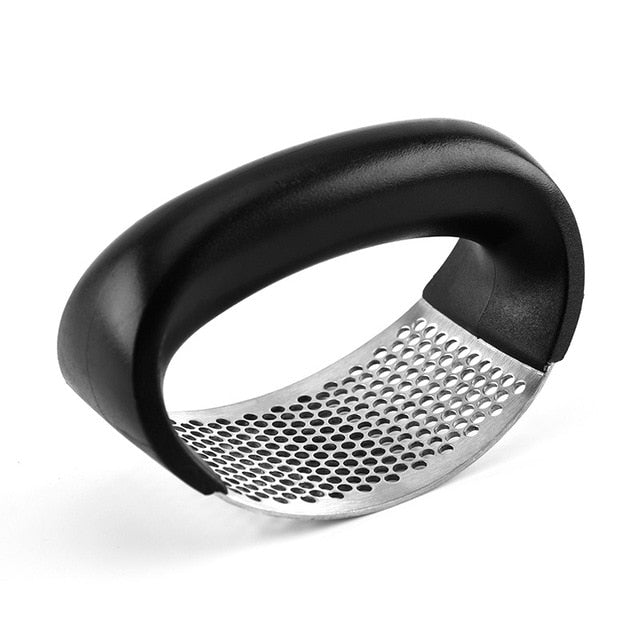 Stainless Steel Garlic Press & Slicer