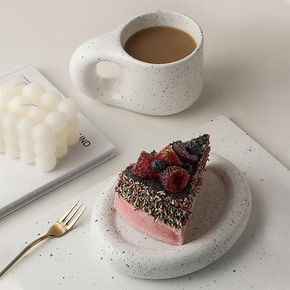 Nordic Minimalist Ceramic Plump Mug