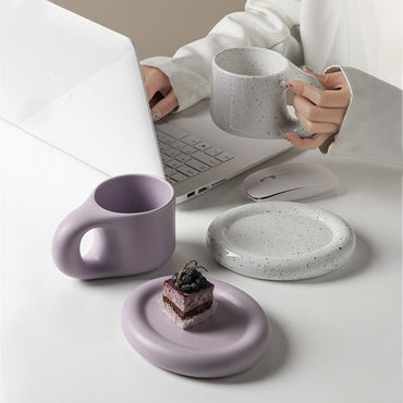 Nordic Minimalist Ceramic Plump Mug