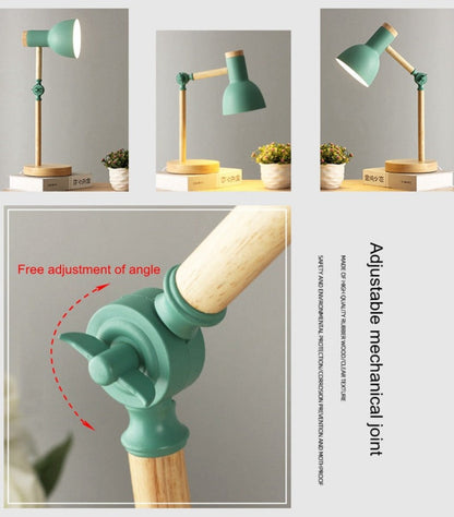 Wooden Desk Lamp