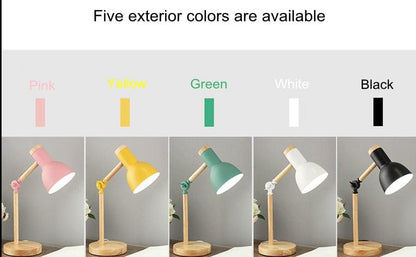 Wooden Desk Lamp