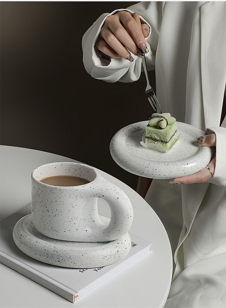Nordic Minimalist Ceramic Plump Mug
