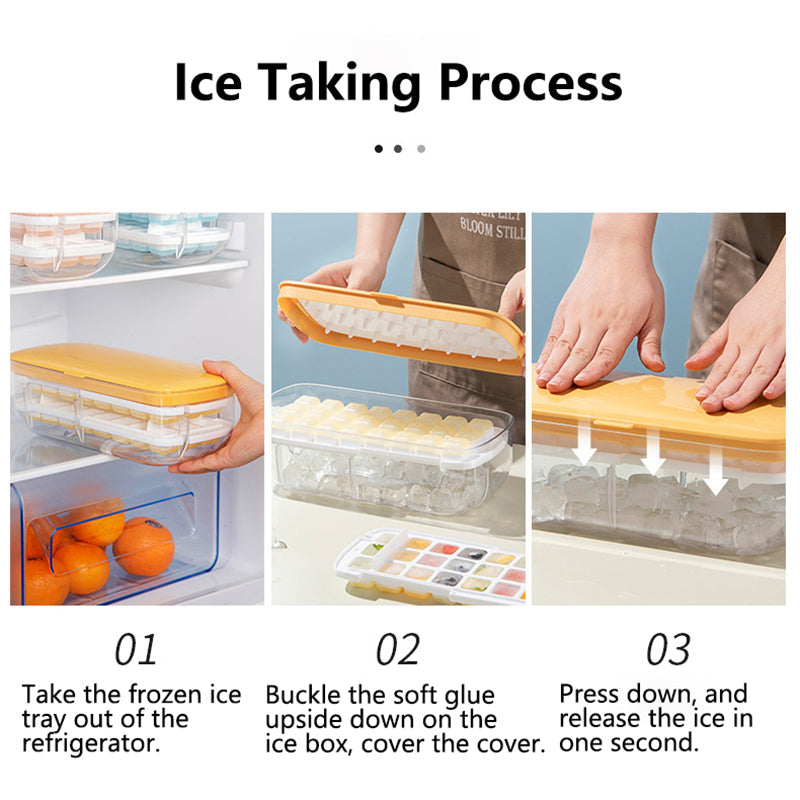 Instant Press Ice Cube Maker