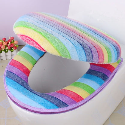Rainbow Toilet Seat Cover