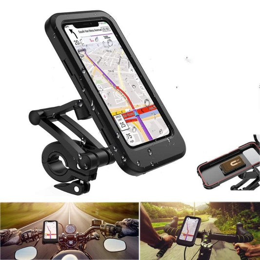 Waterproof Phone Holder For Bicycles & Motorcycles